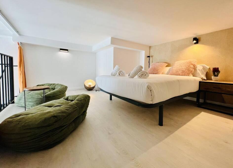 Apartmán Exclusive Loft In Ruzafa Valencie Exteriér fotografie