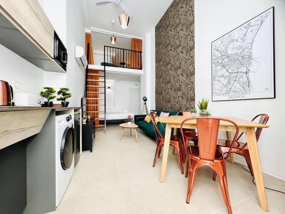 Apartmán Exclusive Loft In Ruzafa Valencie Exteriér fotografie